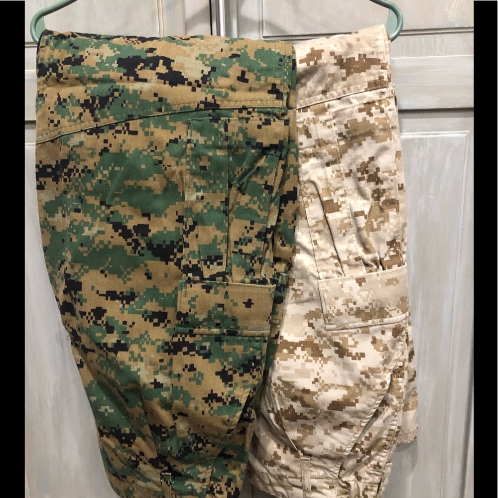 Camouflage Cargo Pants Set